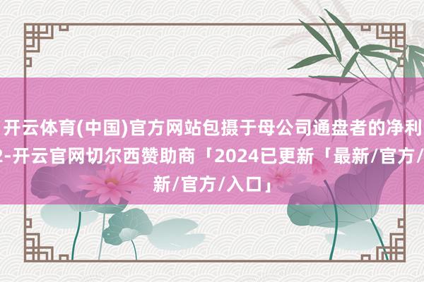 开云体育(中国)官方网站包摄于母公司通盘者的净利润为2-开云官网切尔西赞助商「2024已更新「最新/官方/入口」