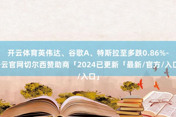 开云体育英伟达、谷歌A、特斯拉至多跌0.86%-开云官网切尔西赞助商「2024已更新「最新/官方/入口」